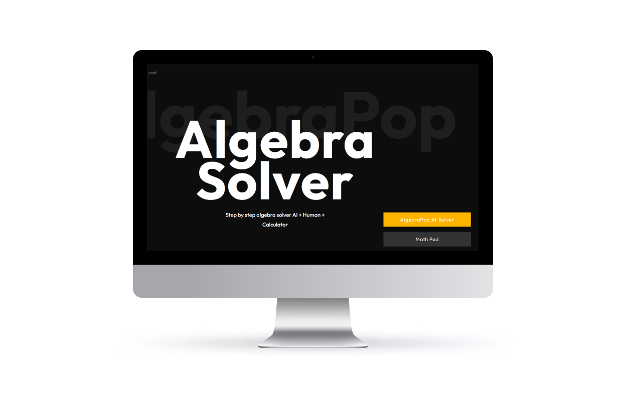algebraPop Math Calculators