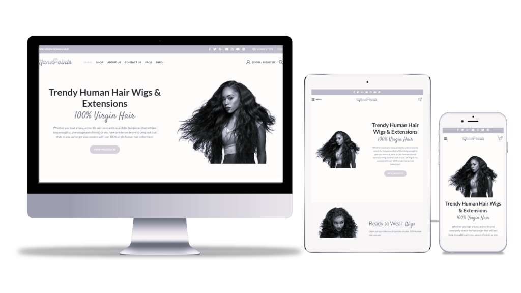 manepoints hair and wig website