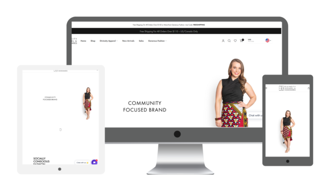 Divineity Girl Fashion Website