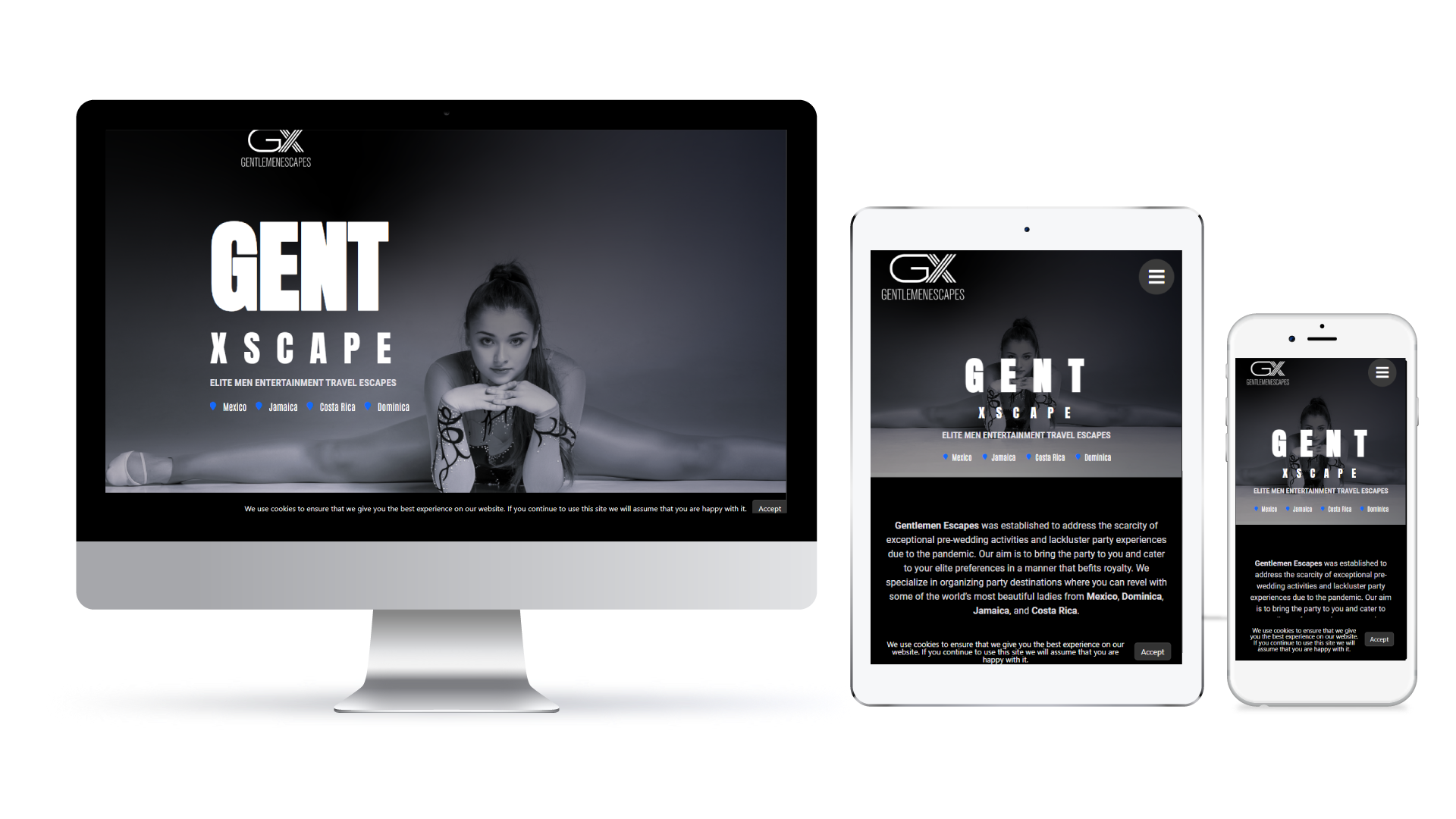gentlemen escapes entertainment website